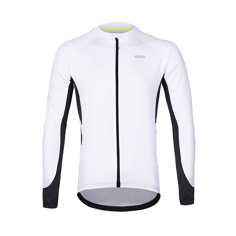 Aisuou in stock color matching quick-drying breathable cycling long sleeve mountain bike cycling clothes 6030