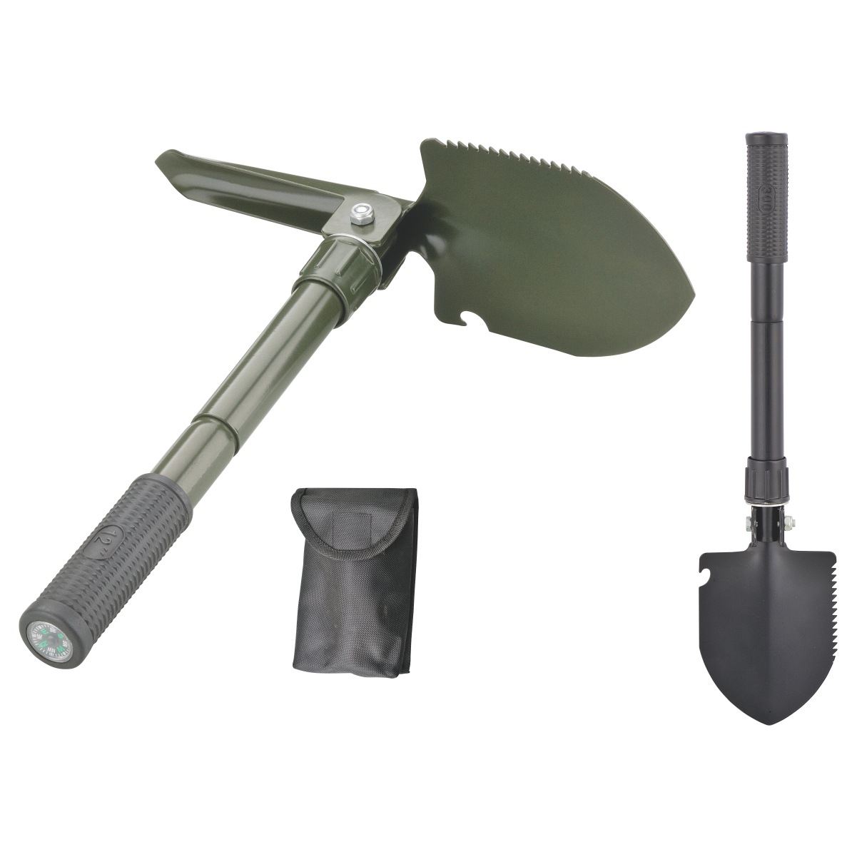Minghui factory direct sales Small size engineering shovel multi-function folding shovel shovel military shovel outdoor camping tools