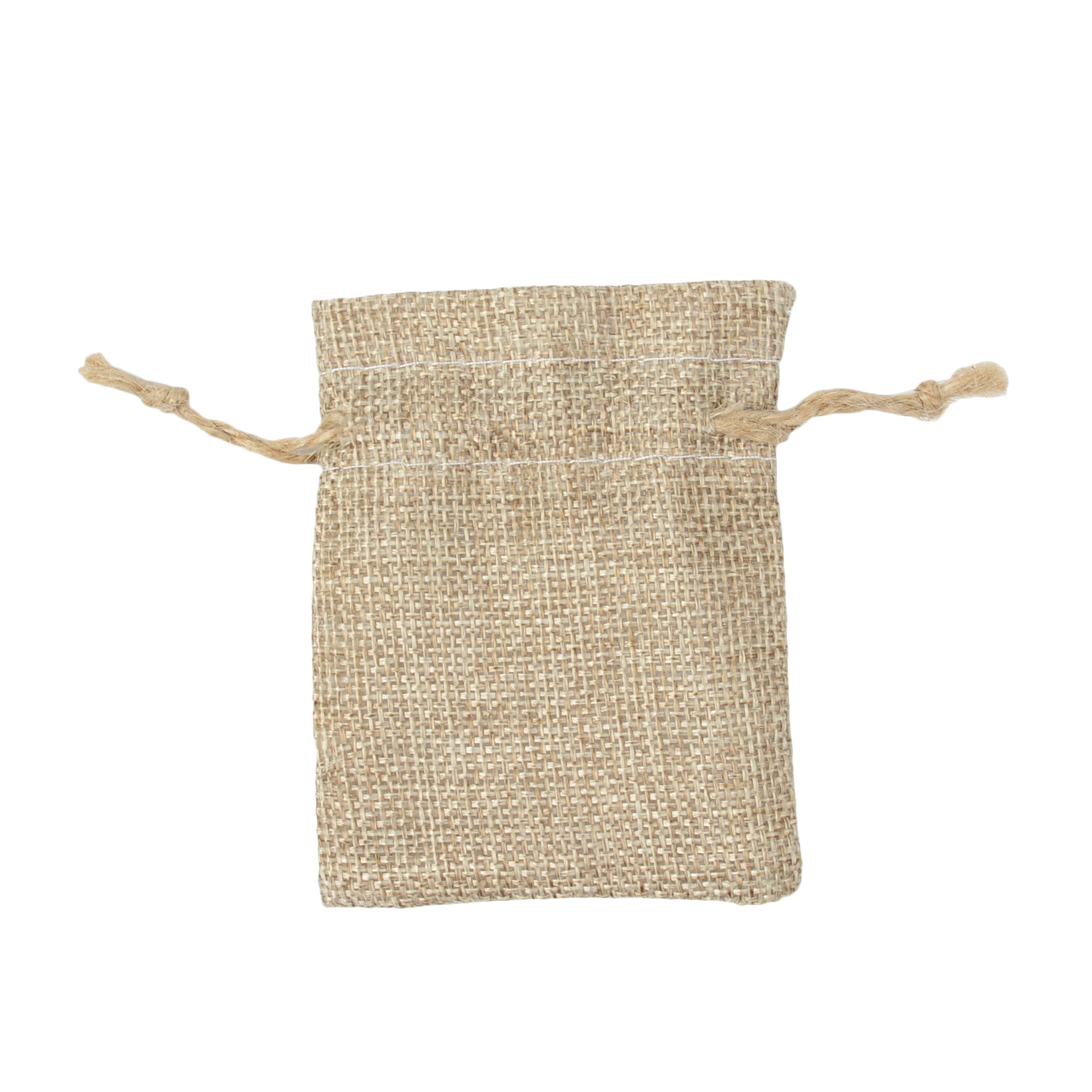 Imitation linen jewelry storage bag linen bundle pocket cotton linen packaging linen bag drawstring bag handmade soap small cloth bag