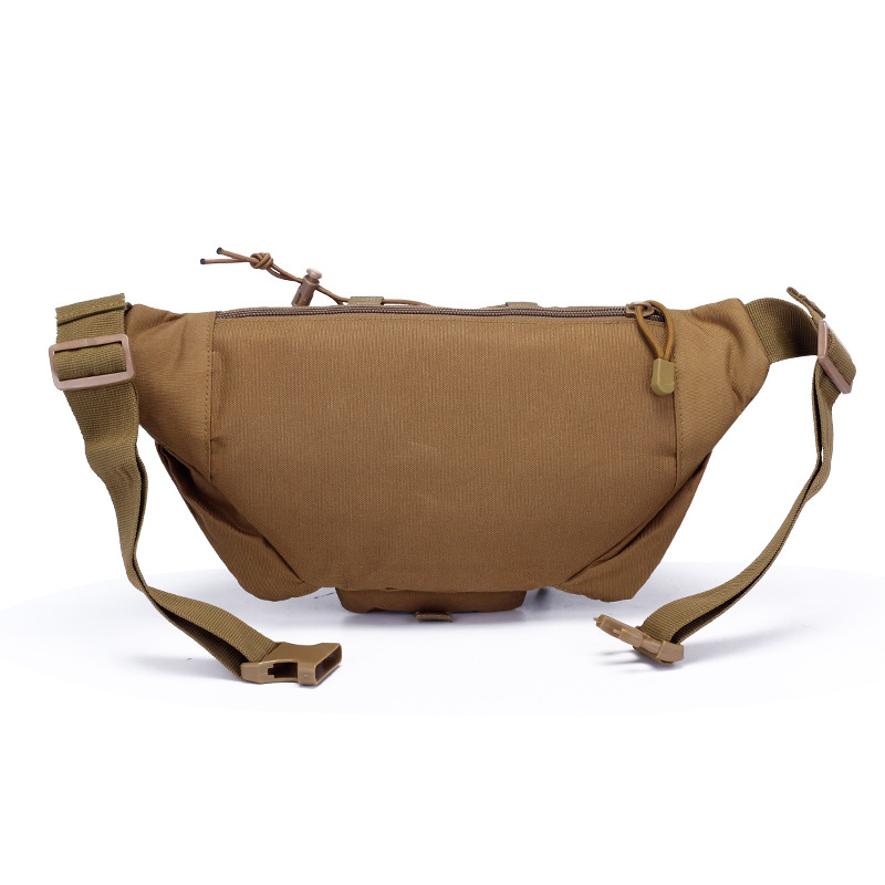 Amazon outdoor waist bag men's sports large capacity waterproof tactical waist bag cycling travel running messenger bag