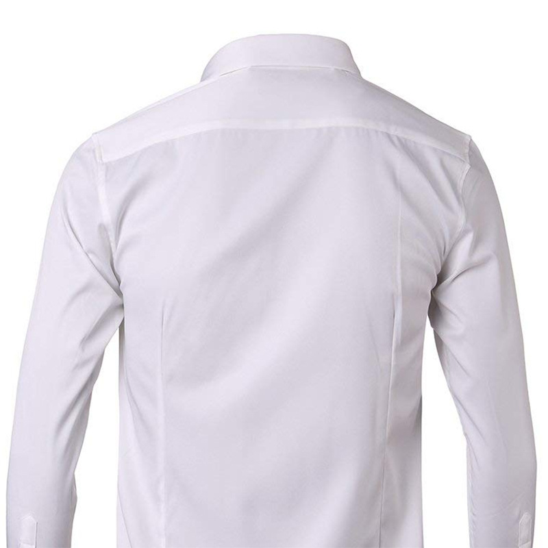 Cross-border Hot Selling Amazon Airwallex Ebay Wishy High Stretch Shirt Men's Long Sleeve Non-ironing
