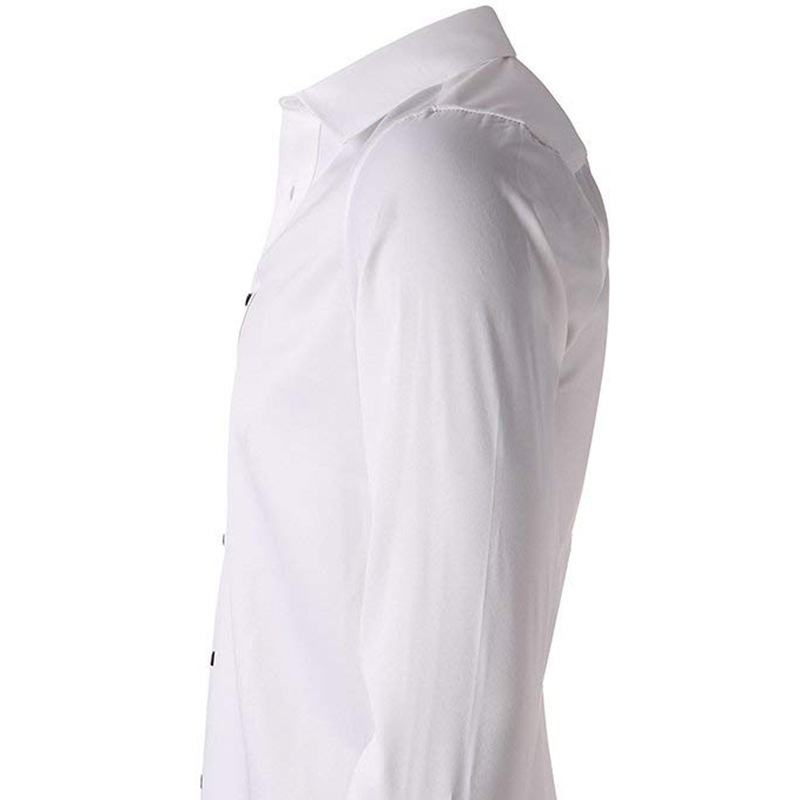 Cross-border Hot Selling Amazon Airwallex Ebay Wishy High Stretch Shirt Men's Long Sleeve Non-ironing