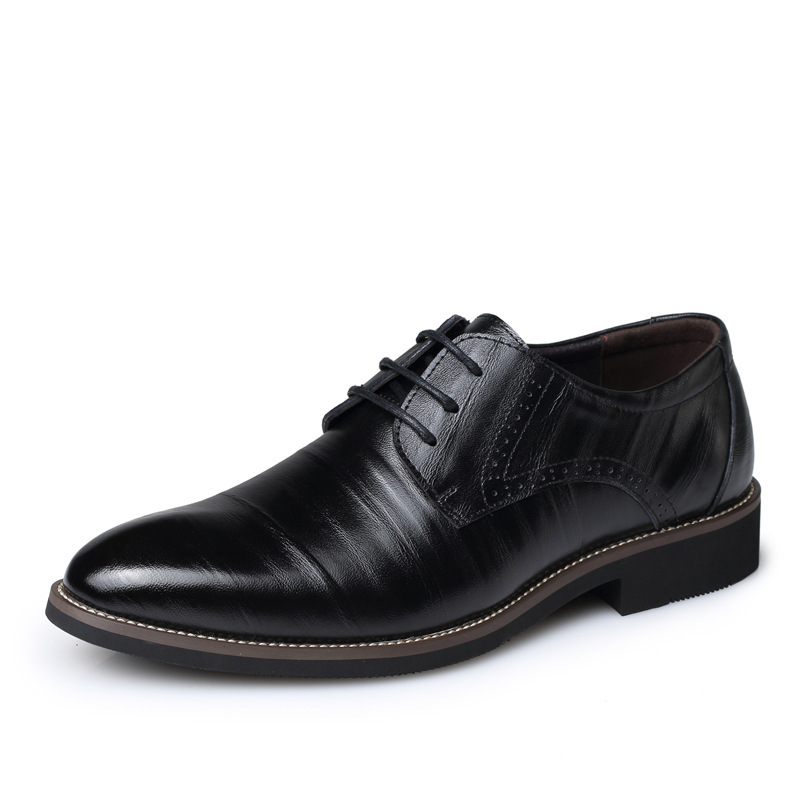 Men's Leather Shoes Men's Shoes Dress Business Leather Shoes Large Size Men's Shoes Casual Leather Shoes 45 46 47 48 Size