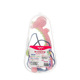 Water drop box pink deer tooth tape rope