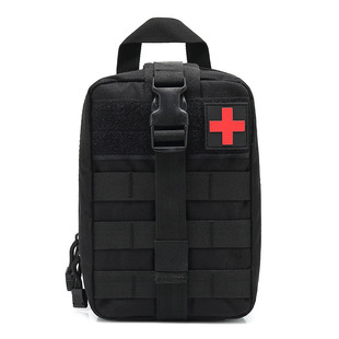 600D outdoor sports emergency medical bag nylon waterproof MOLLE accessory bag storage waist bag military fan tactical bag