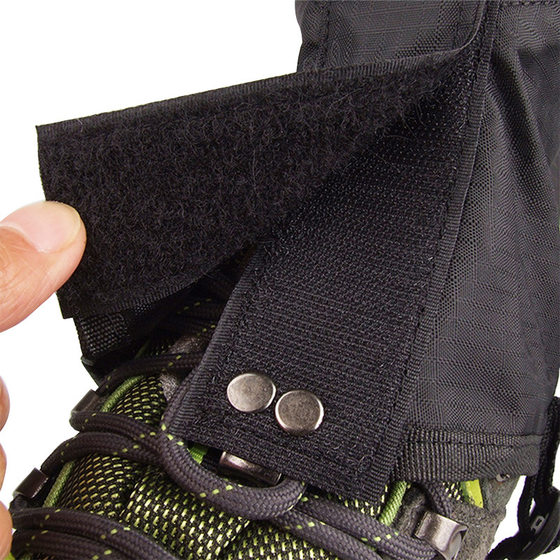 Outdoor Mountaineering Lightweight Waterproof Foot Cover Ski Breathable Oxford Cloth Leg Guard Tie Cover Calf Knee Guard Snow Cover
