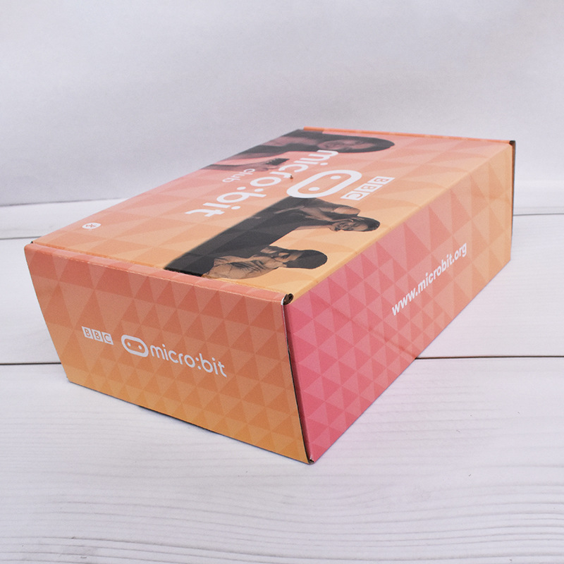 Folding Offset Printing Packaging Color Box Flying Machine Box Rectangular Color Paper Box Express Packaging Corrugated Color Printing Paper Box
