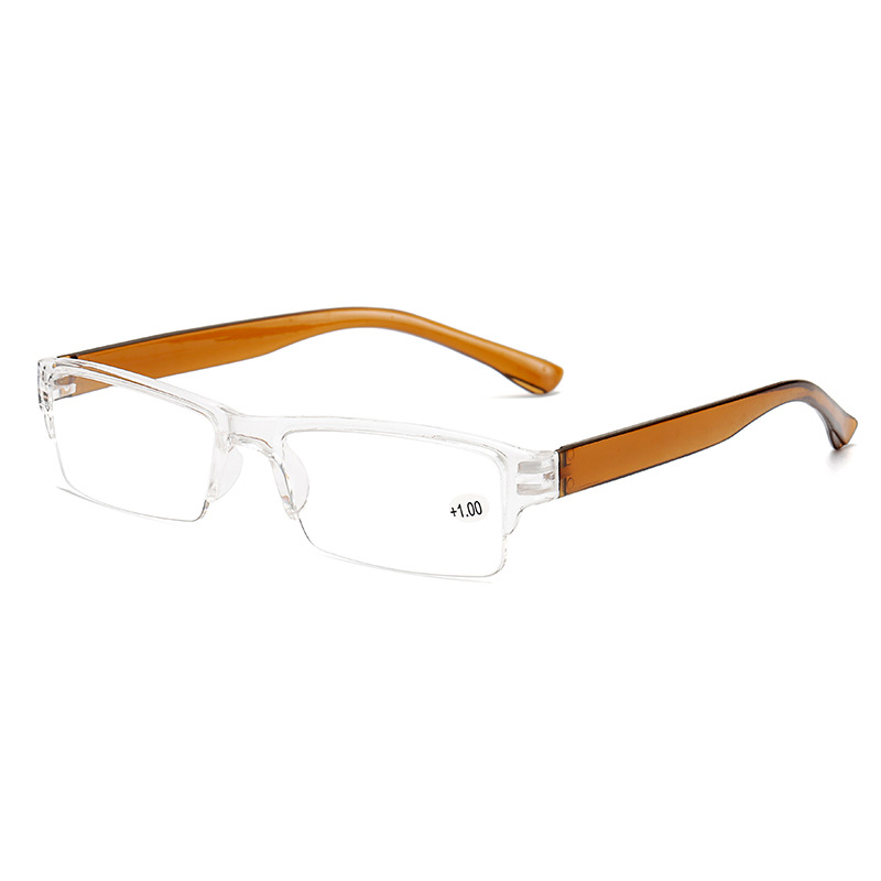 Factory conjoined reading glasses running Jianghu stall comfortable reading glasses HD resin old glasses wholesale