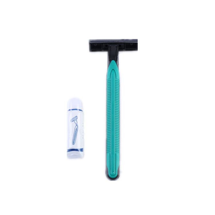 Travel standing portable disposable razor razor razor with shaving cream Hotel Hotel wholesale