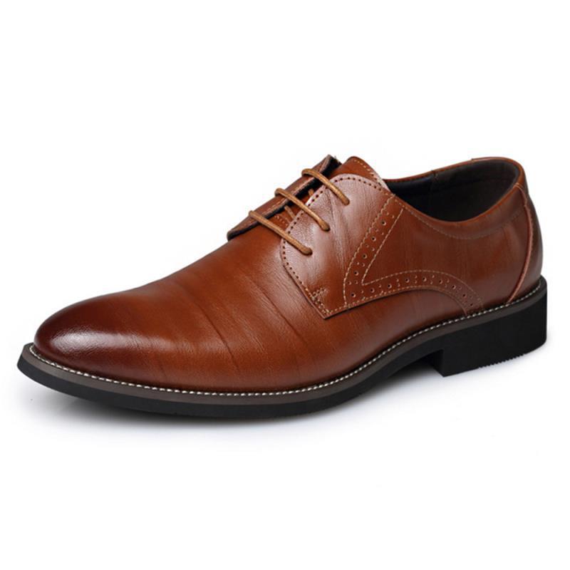 Men's Leather Shoes Men's Shoes Dress Business Leather Shoes Large Size Men's Shoes Casual Leather Shoes 45 46 47 48 Size