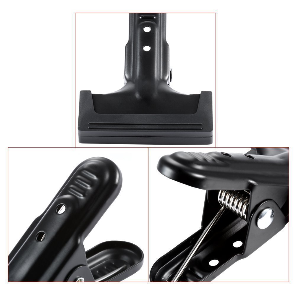 Desktop Live Mobile Phone Clip PTZ Light Repair Bracket Studio Background Clip Tripod Photography Strong Iron Clip