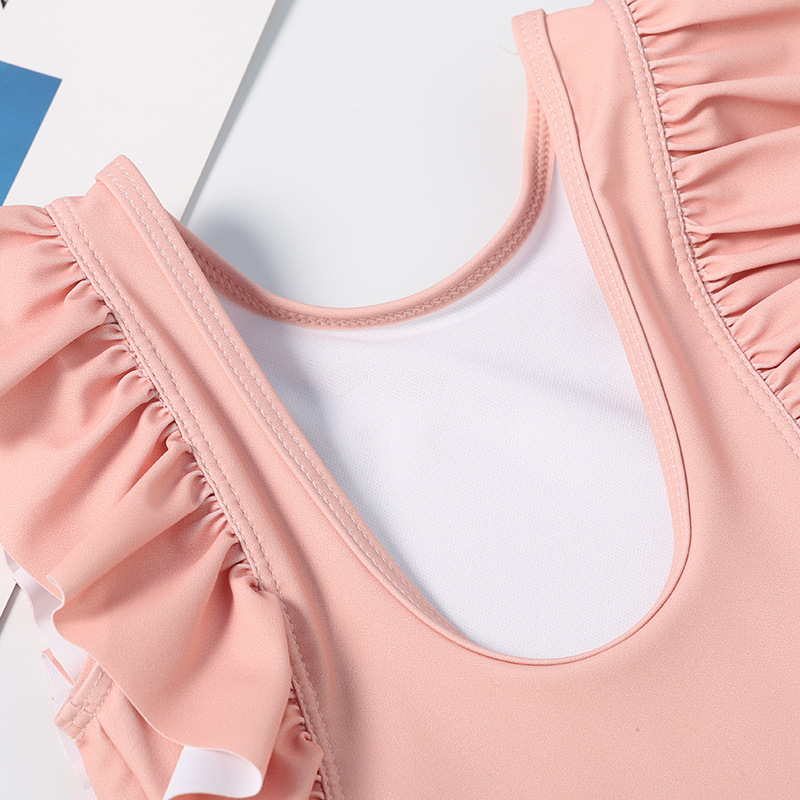 AliExpress Amazon foreign trade children's swimwear Korean baby one-piece girls' swimwear beach wear baby swimwear