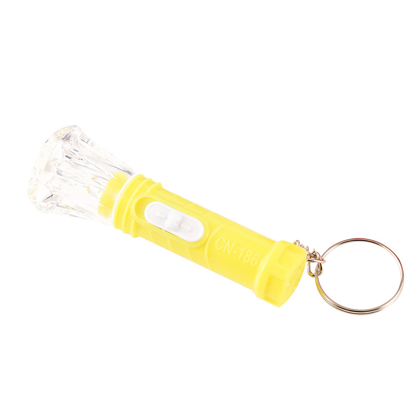 For foreign trade plastic Flashlight LED flashlight Diamond flashlight strong light flashlight luminous gift wholesale