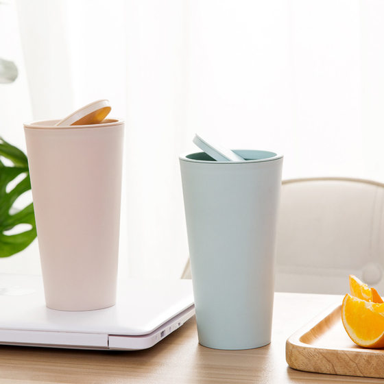 Z5261 Desktop Plain Color Simple Trash Can Car Storage Box Storage Box Storage Cartridge Paper Towel Cartridge