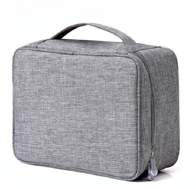 Factory direct electronic storage bag cationic polyester data cable storage bag multi-functional digital bag
