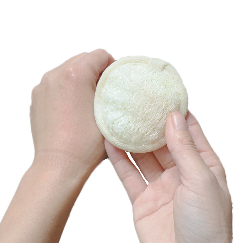 Factory New Strange Luffa Makeup Remover Cleansing Set Facial Department Store Creative Luffa Pulp Facial Bath Gift