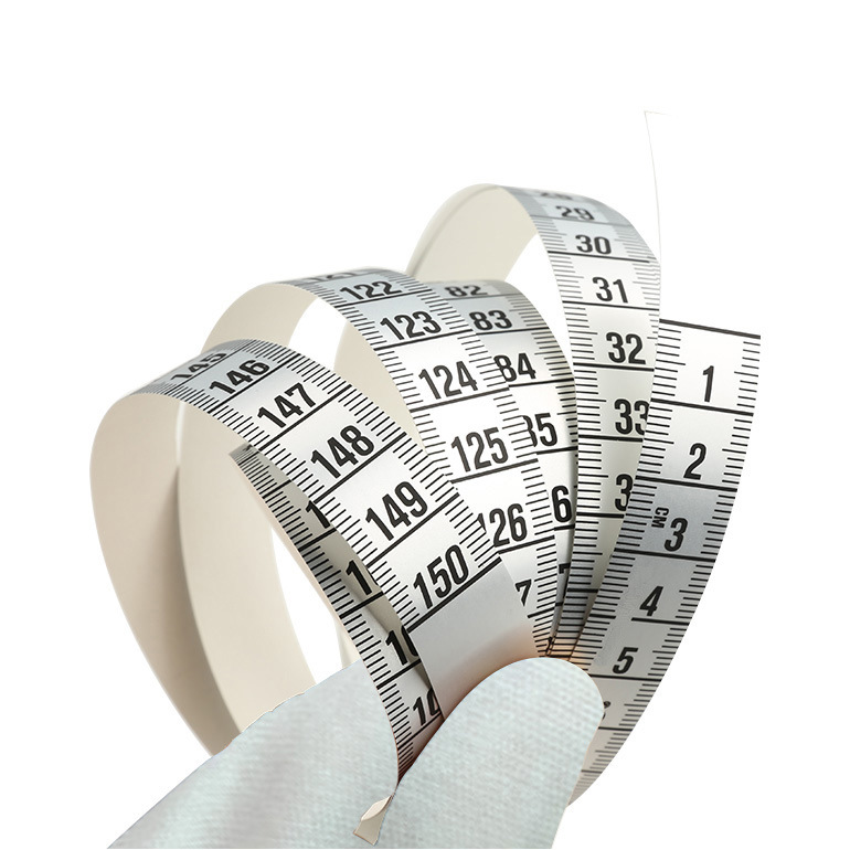 Wentai tape in stock wholesale silver self-adhesive paste ruler stick table ruler adhesive scale ruler