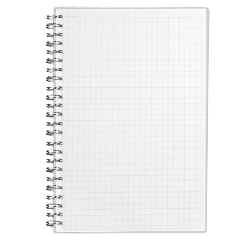 Spot A4 strap style grid drawing book B5 square Cornell notebook pp side turn horizontal coil book