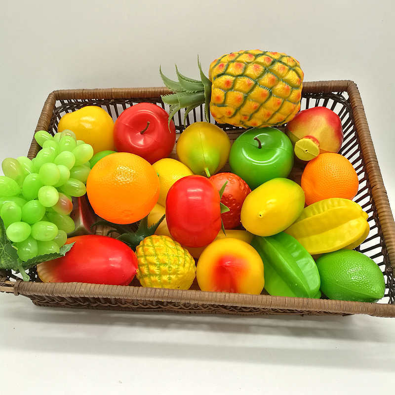 プラスチックの偽の果物の模型をシミュレーションして、国境を越えた家の装飾を飾って、ショーウインドーのサンプルを飾って、撮影の道具を展示します。|undefined