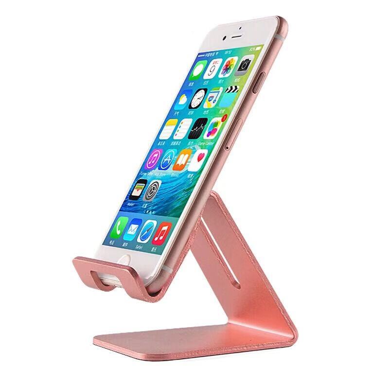 Multi-purpose desktop mobile phone bracket metal simple portable bracket rechargeable aluminum alloy lazy tablet bracket gift