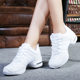 Square Dance Shoes Dance Shoes Height Increasing Women's Dance Shoes Modern Dance Soft Bottom Air Cushion Breathable Mesh Sneakers Women's 729