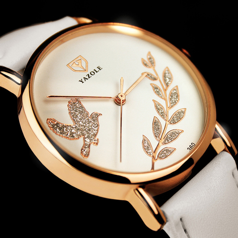 YAZOLE360 Live Ladies Watch Women's Quartz Watch ins Wind Waterproof Women's Watch Girls Watch Wholesale