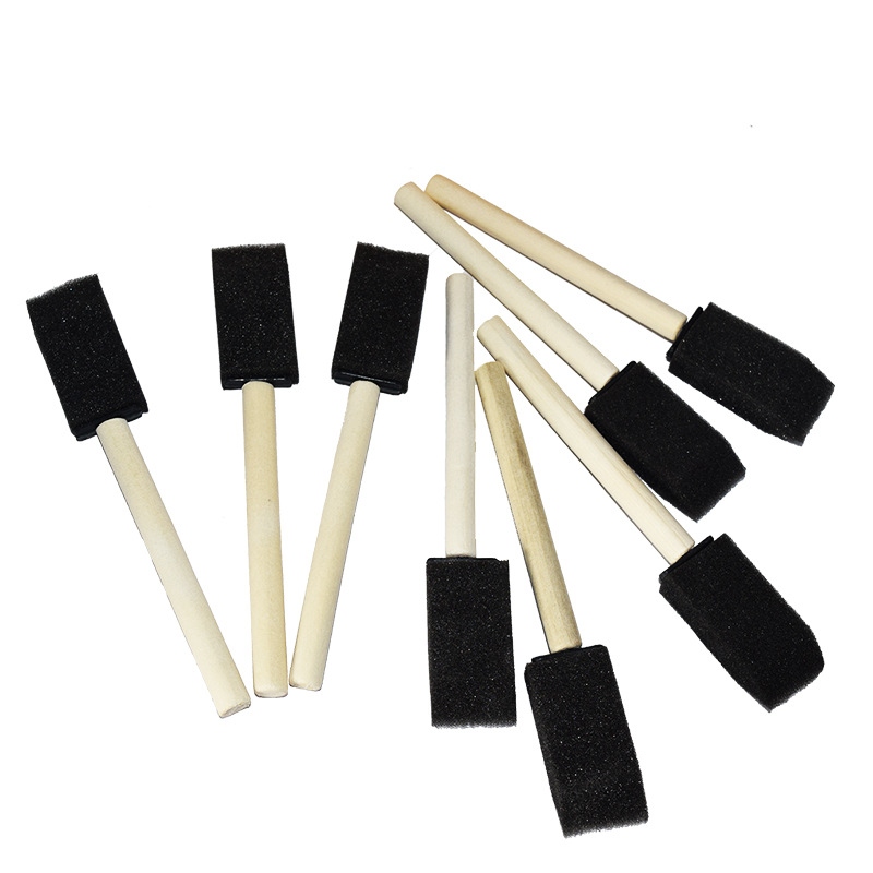 Children's Intelligence Development Children's Painting Sponge Brush Finger Painting Tool Sponge Various Colors Random