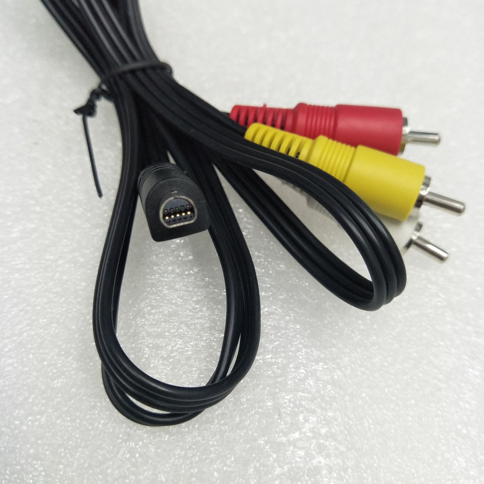 Suitable for Sony camera video line Sony VMC-15FS 10p semicircle AV line audio and video line