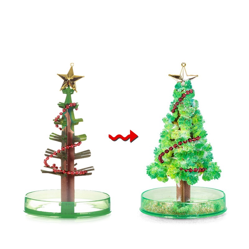 Paper Tree Blossom Christmas Tree Toy Sakura Tree Growing Crystal Tree Large Magic Tree Christmas Gift