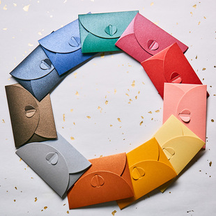 Pearlescent Paper Color Envelope MINI Small Envelope DIY Small Envelope