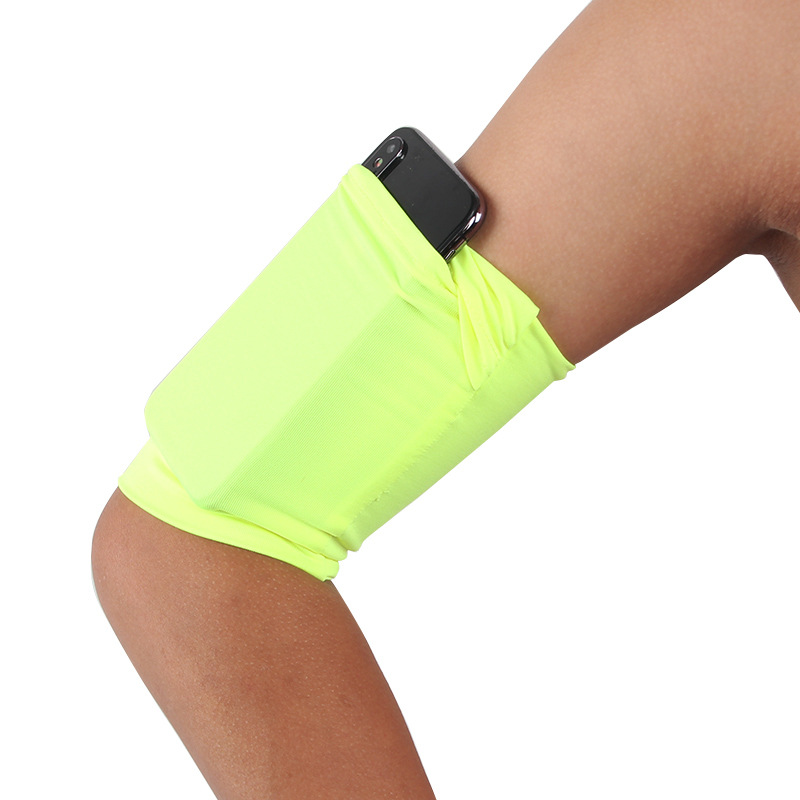 Running Mobile Phone Arm Bag Sports Wrist Bag Outdoor Cycling Mobile Phone Bag Men's and Women's Fitness Marathon Arm Cover Coin Purse