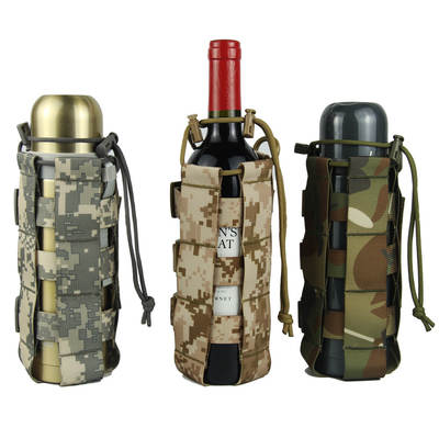 Tactical Tornado Water Kettle Set Multifunctional Molle Water Kettle Bag Water Cup Set Outdoor Mountaineering Accessory Bag