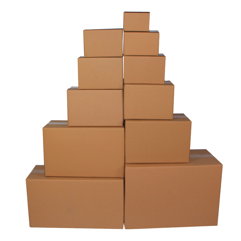 Carton wholesale storage moving large logistics three-layer five-layer hard board Express box postal packaging General Carton Factory