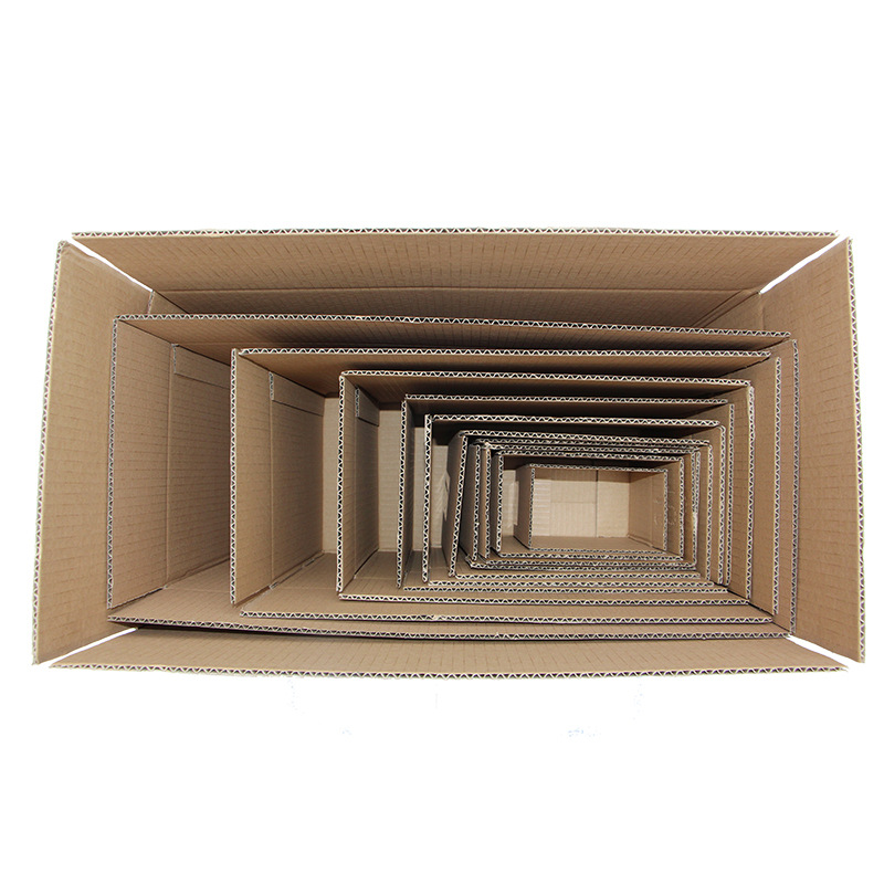 Carton wholesale storage moving large logistics three-layer five-layer hard board Express box postal packaging General Carton Factory