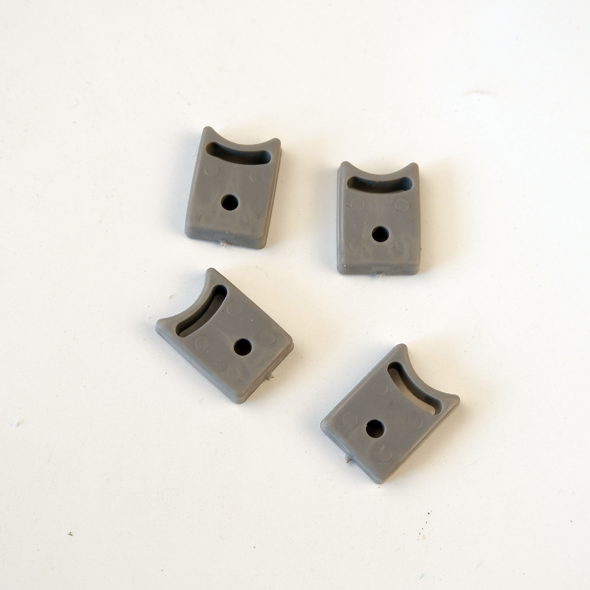 Manufacturers supply shower room pulley anti-collision block limit block pulley mobile positioning block square buffer block in stock