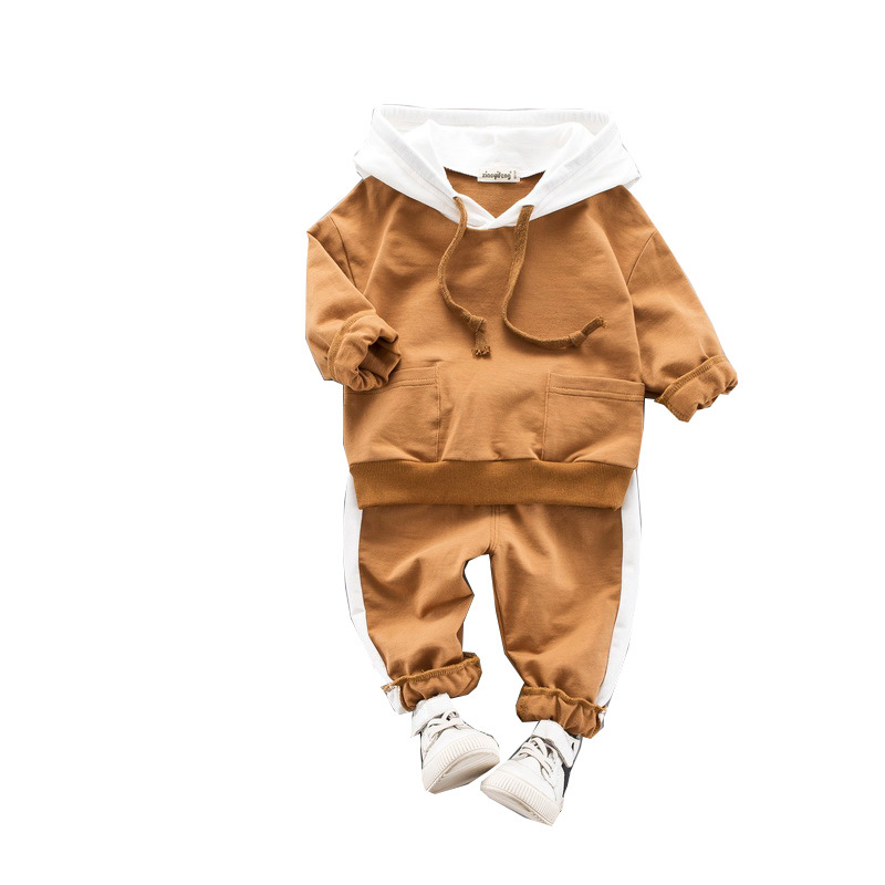 New Korean version of female baby spring suit autumn men's small children's tide clothing wholesale factory distribution a generation of hair