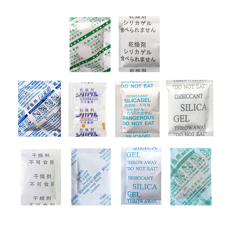 1g 2g 3g 5g g transparent granular silica gel packet desiccant food and clothing electronic moisture-proof agent manufacturer