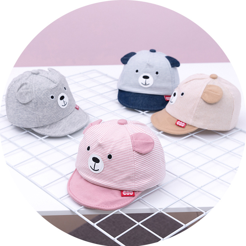 Benhui hot selling bear baby cap baby cap baby cap baby hat sun hat baby hat_voghion.com