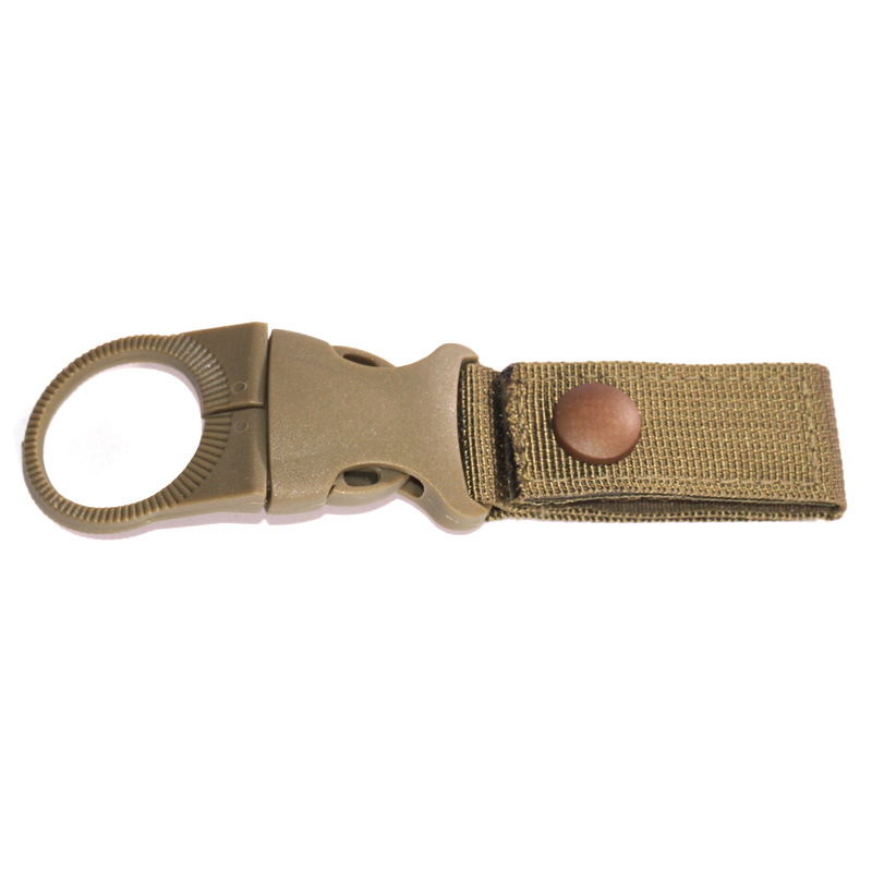 Outdoor ribbon water bottle outer hanging buckle multifunctional mineral water clip portable water bottle quick hanging travel carabiner