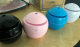 Factory USB small ball colorful lights small mushroom humidifier mini wood grain round hollow aroma diffuser
