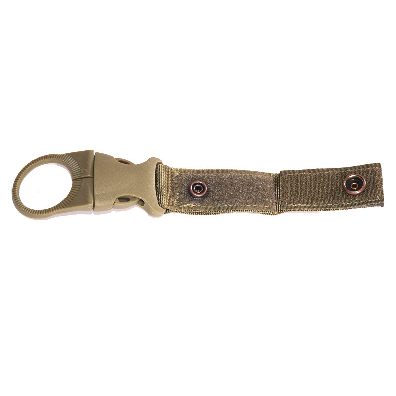 Outdoor ribbon water bottle outer hanging buckle multifunctional mineral water clip portable water bottle quick hanging travel carabiner
