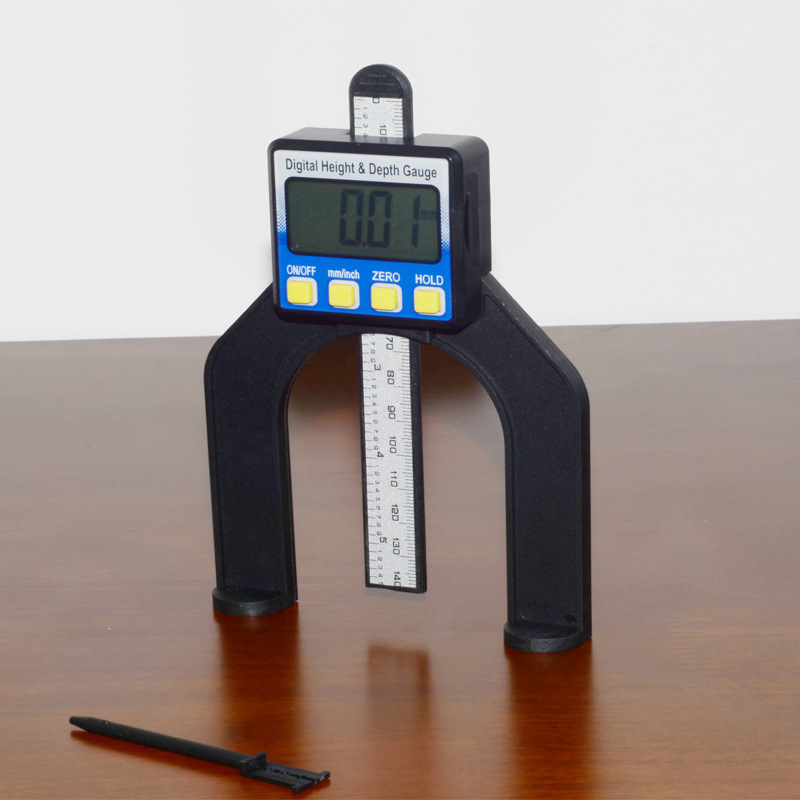 Etopoo 0-80MM 0.01MM digital depth gauge woodworking depth gauge woodworking ruler Digital caliper