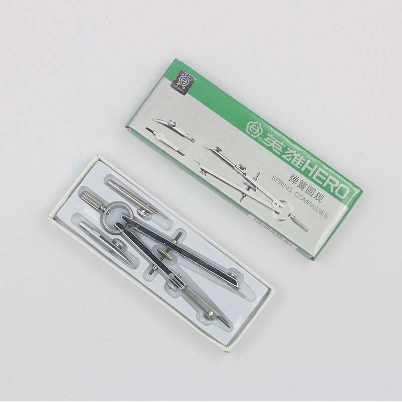 Hero medical sub-gauge small sub-gauge leather large sub-gauge electrocardiogram metal drawing printing compasses tool set
