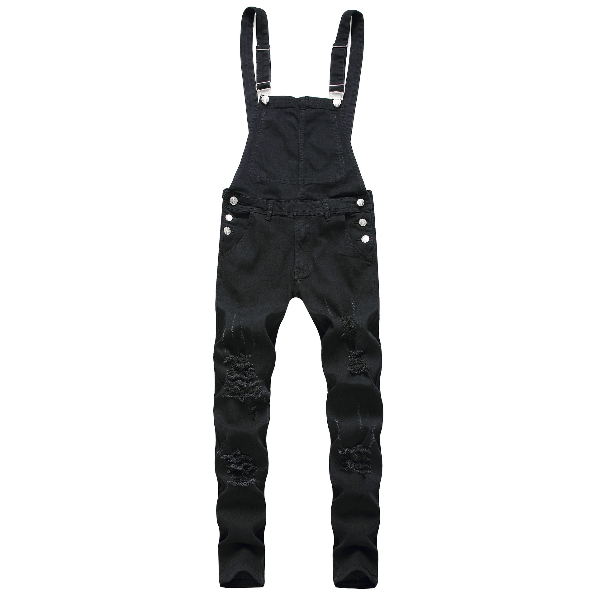 Wish Fashion Men's Sling Denim Pants Ripped Jeans Trousers Popular Popular Work Clothes