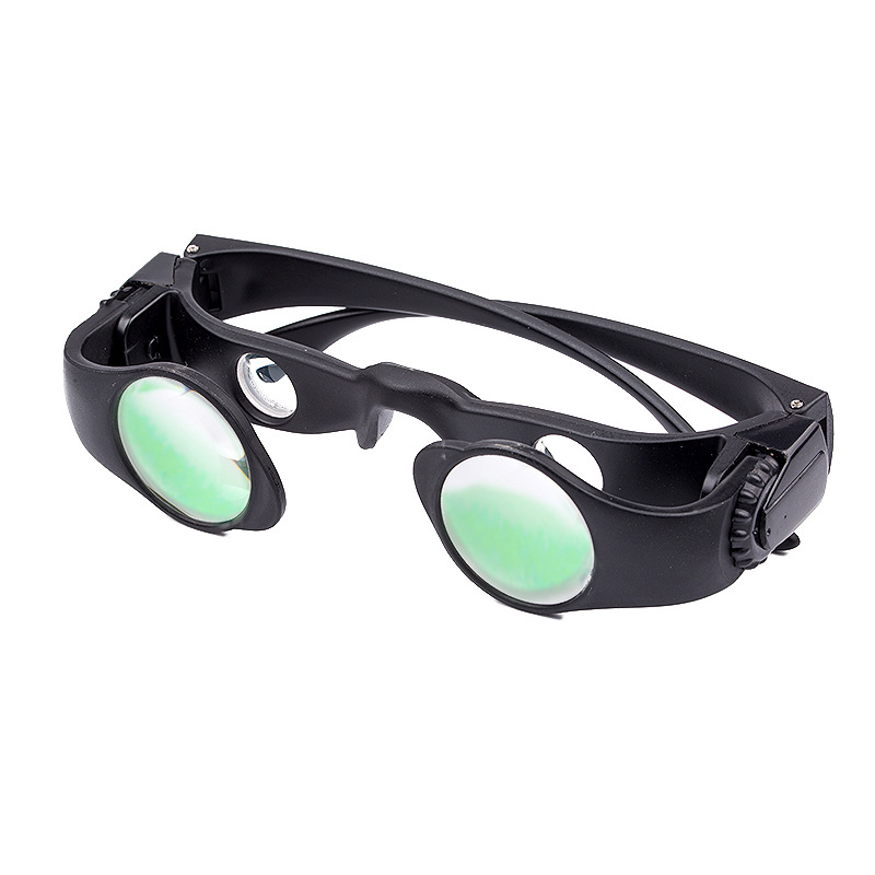 New 8x glasses manufacturers supply head-wearing binoculars for fishing close-up zoom-in viewing drift binoculars for fishing glasses