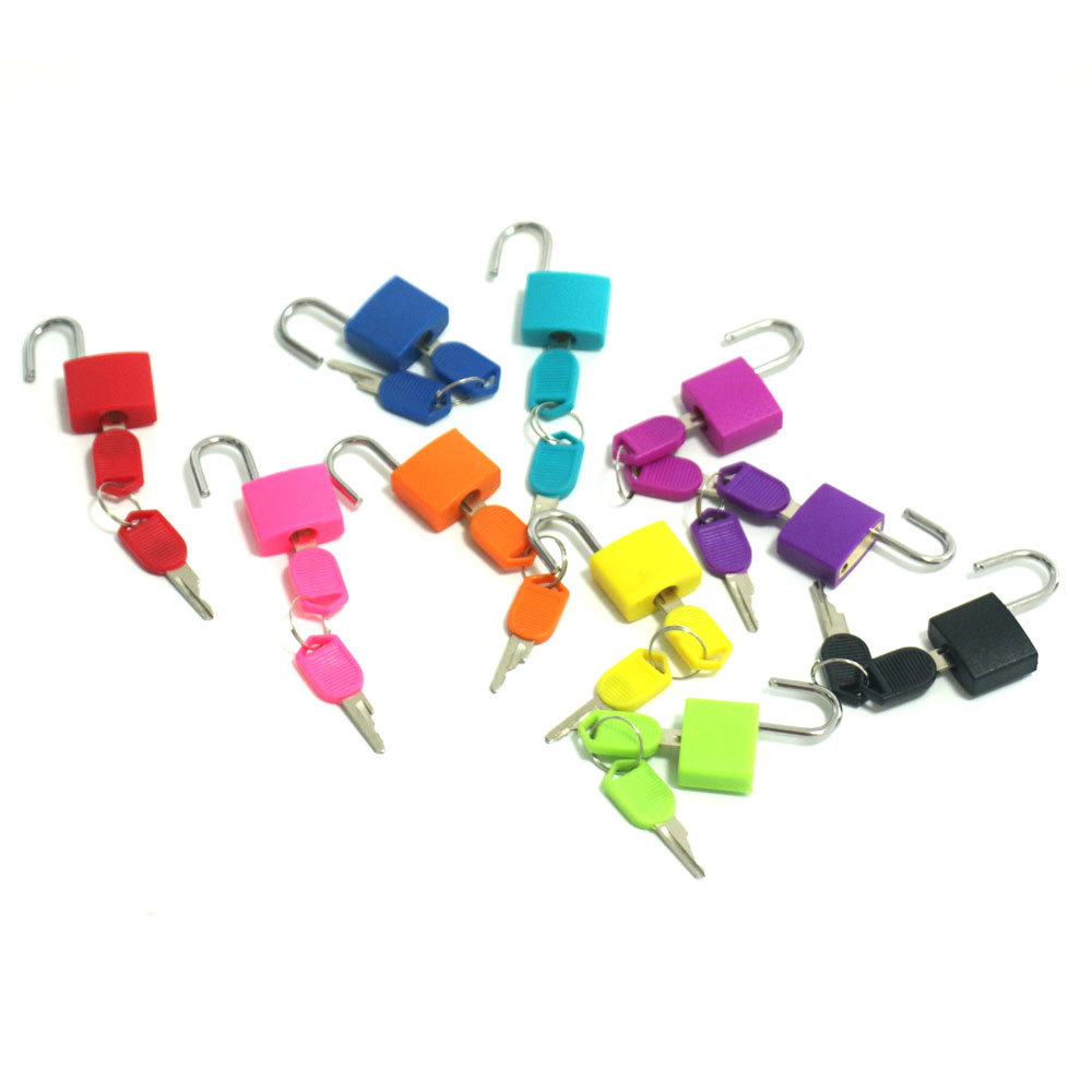 Montessori teaching aids children's early education Montessori key lock sensory toy Montessori color small lock learning unlock