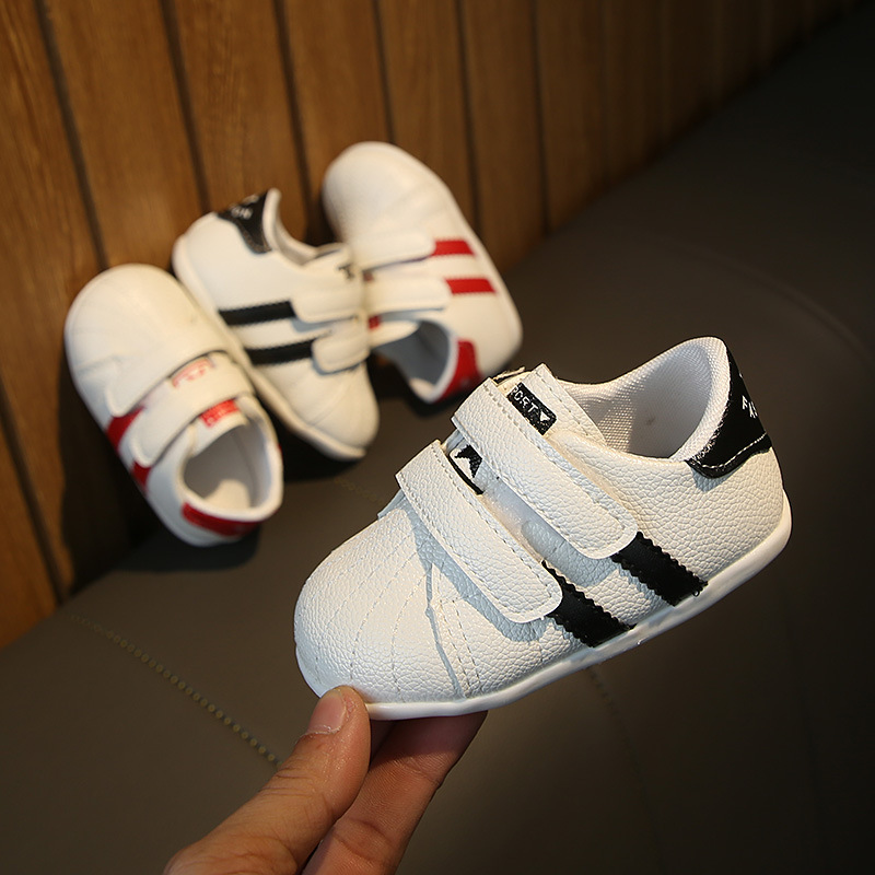 A generation of girls baby white shoes Children's casual shoes men's baby toddler shoes 2019 spring and autumn New