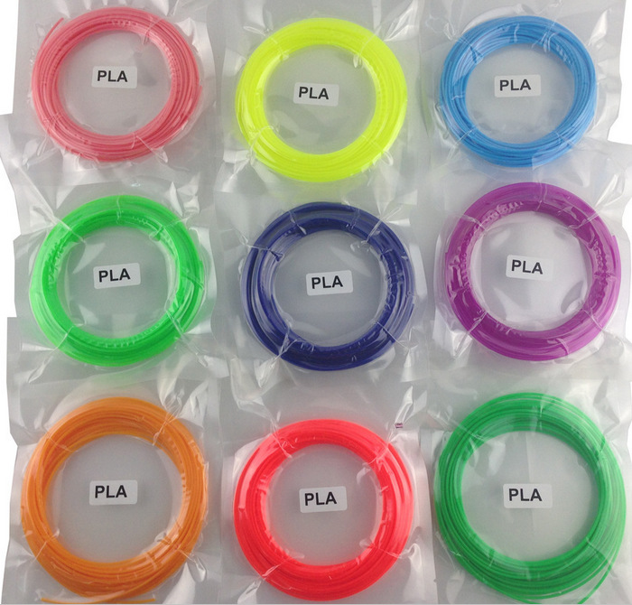 Factory Source environmental protection 3d printing consumables three d pen specific consumption material PLA/ABS/low temperature PLC wire 1.75mm