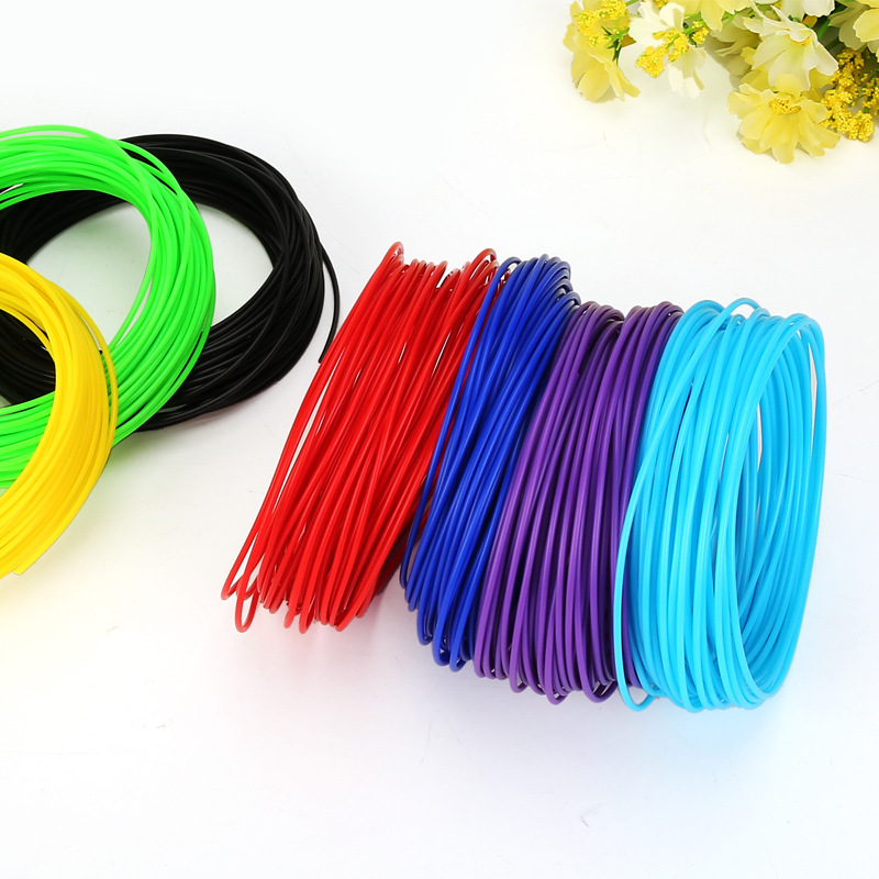 Factory Source environmental protection 3d printing consumables three d pen specific consumption material PLA/ABS/low temperature PLC wire 1.75mm