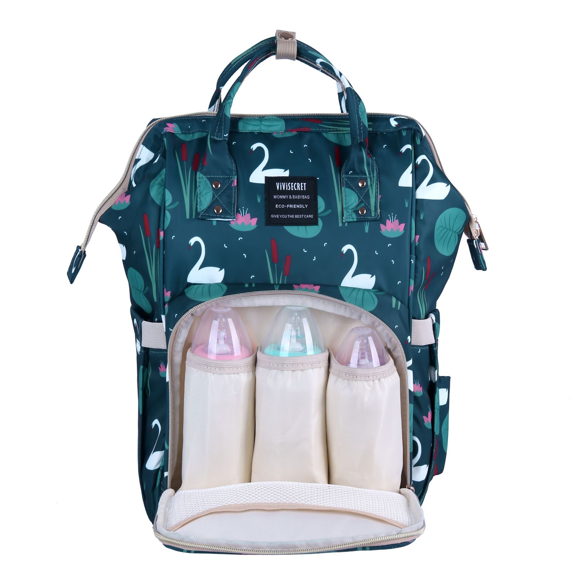 New Printed Multifunctional Mummy Bag Portable Amazon Hot Selling Baby Bag Baby Bag Baby Bag Baby Bag Wholesale Mummy Backpack